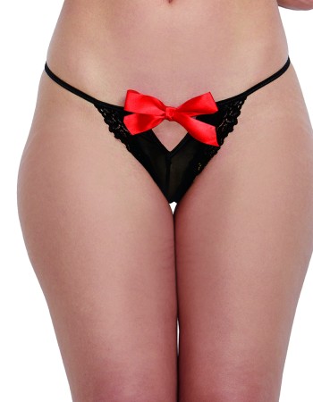 Σέξι γυναικείο babydoll με ασορτί στρινγκ