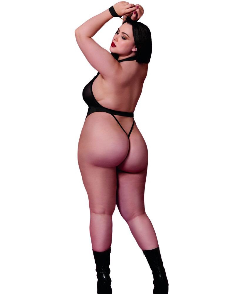 Dreamgirl σέξι σετ κορμάκι με χειροπέδες