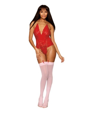 Σέξι κορμάκι στρινγκ με λεπτομέρειες από χρυσές αλυσίδες!