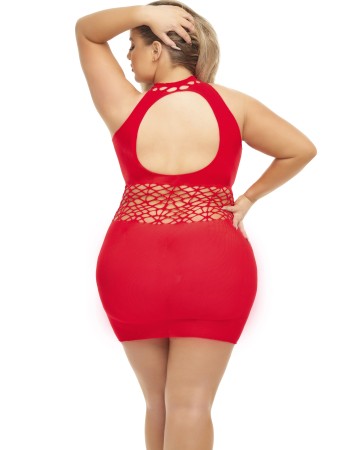 Σέξι γυναικείο ελαστικό φόρεμα χωρίς ραφές