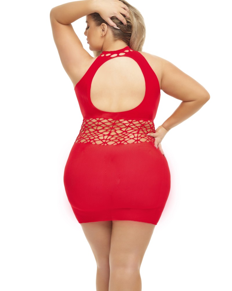 Σέξι γυναικείο ελαστικό φόρεμα χωρίς ραφές