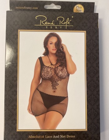 Σέξι γυναικείο διχτυωτό φόρεμα χωρίς ραφές