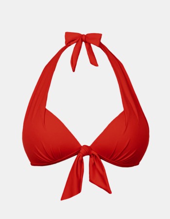 Γυναικείο Μαγιό Τρίγωνο Push up με Φιόγκο 